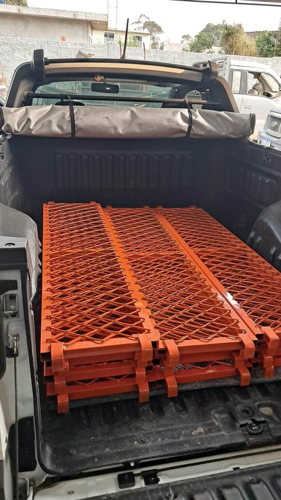 and. PLATAFORMA PISO, CHAPA EXPANDIDA PARA ANDAIME - Imagem 1