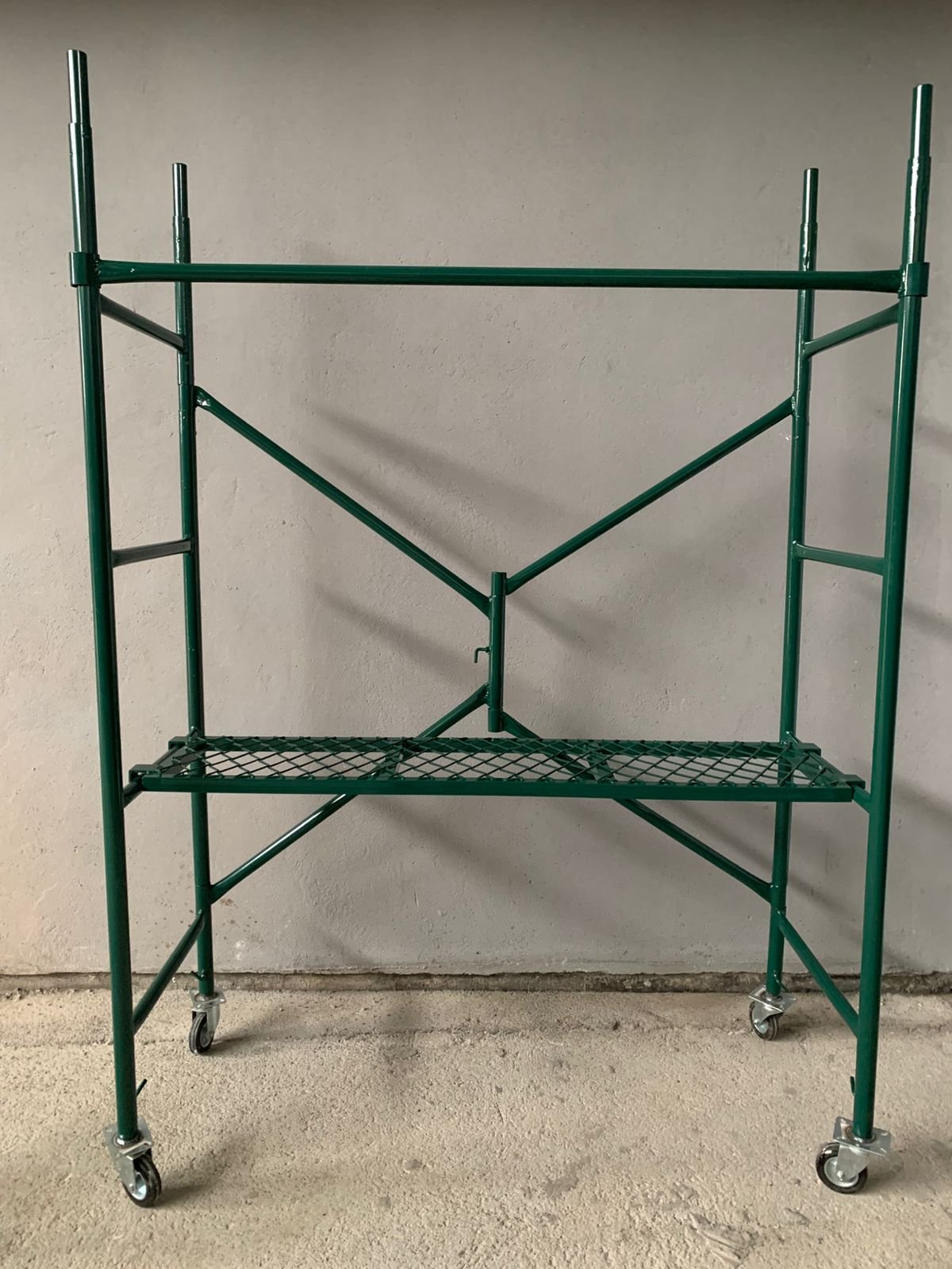 dobrável novo Andaime Dobrável Galvanizado - Imagem 1